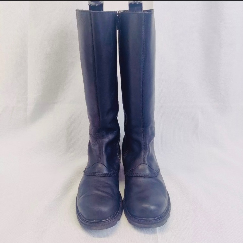 ♥️ Discontinued Sorel ‘Scotia’ Black Leather Tall Boots. Women’s 6.5. Gorgeous! - Picture 7 of 10